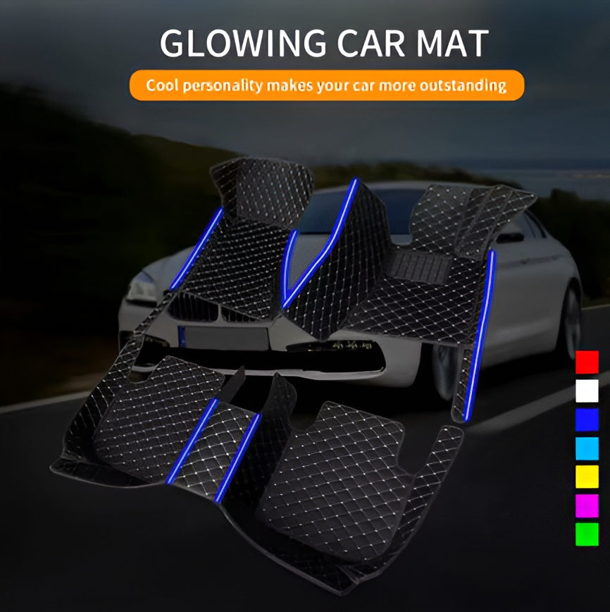 LED Auto Fußmatten Set