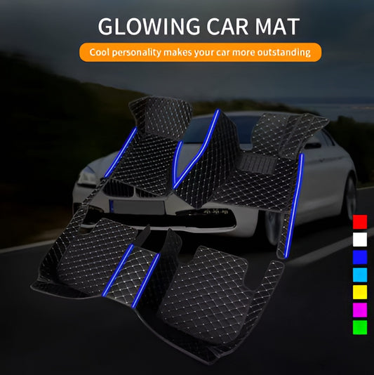 LED Auto Fußmatten Set